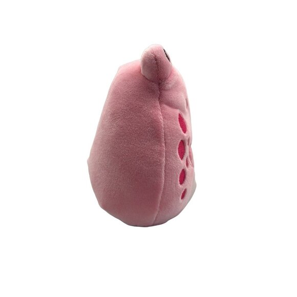 LONINA the Frog 4.5" Squishmallow Valentines Pink Metallic Heart Hands 2023 NWT - Picture 3 of 9